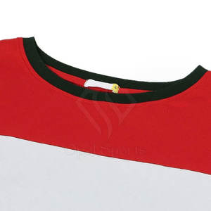 เสื้อยืดแขนสั้นผ้าฝ้ายเป็นมิตรต่อสิ่งแวดล้อมสำหรับผู้หญิงเสื้อผ้าลำลองแบบถักพิมพ์โลโก้ได้ตามต้องการสำหรับฤดูร้อน - Product Image 5