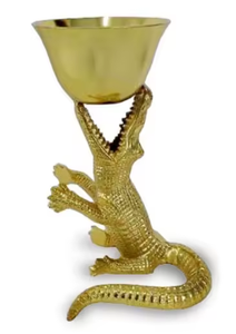 Bol décoratif en métal de qualité supérieure avec support pour décoration de mariage Bol minimaliste en métal argenté pour mariage moderne - Product Image 4