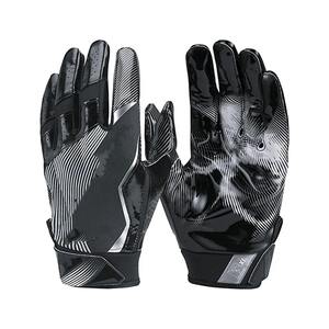Gants de football américain avec logo personnalisé avec gants de sport de meilleure adhérence - Product Image 1