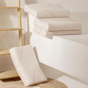 หมอนนอนนุ่มสบาย6D ใยโพลีเอสเตอร์100% สำหรับการนอนสบายไม่ใส่น้ำยาง - Product Image 4