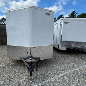 Remorques de transport de bétail (bovins/chevaux) - Remorque à benne basculante 12x6, capacité de charge 25-30 tonnes, dimensions 80x61.5x32cm - Product Image 1