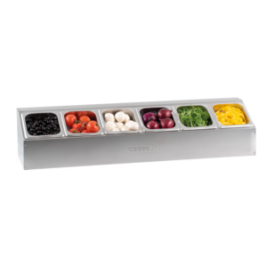 Plateau de rangement simple pour 6 contenants GN1/6 - Product Image 1