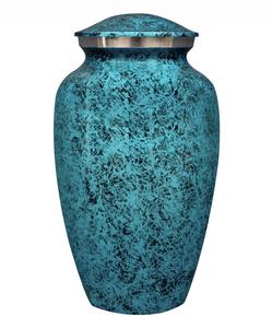 Urnes funéraires de luxe bohèmes pour adultes, hommes et femmes, en aluminium, faites à la main, écologiques, décoration intérieure, gravées, prix raisonnable, 1-2L - Product Image 1