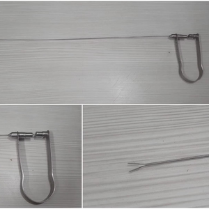 PCNL Urs Forceps Biprong Urología U Mango Pcnl Bipronge Forceps Stone Grasping Forceps - Product Image 1