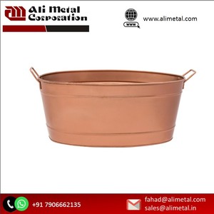 <b>Bar</b> Accessories Best Selling Stainless Steel Double Walled Ice Bucket With Tongs for Chilling Champagne & Wine Bottle - Product Image 2