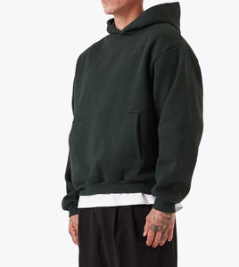 Sweat à Capuche Épaule Tombante Surdimensionné pour Homme, Sweat à Capuche en Coton de Haute Qualité, 100% - Product Image 3