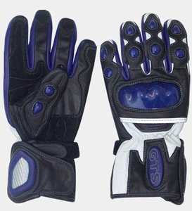 Gants de moto de course en cuir de haute qualité, design personnalisé en gros, été, coupe-vent, unisexe, avec protection des doigts - Product Image 5