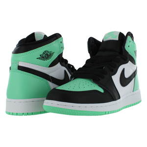 Nike AJ 1 RETRO HIGH OG GS รองเท้าเด็กชายสี: ขาว/ดำ/เขียว100% เรืองแสงของแท้ - Product Image 1