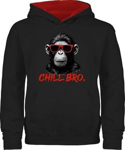 Sudaderas de Forro Polar de Color Sólido para Niños y Niñas, Otoño e Invierno - Product Image 1