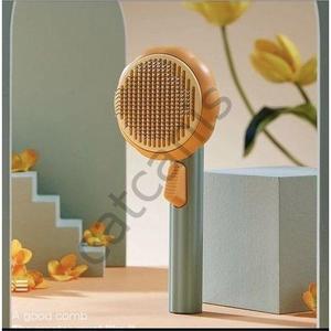 Dream Plus Design zucca pettine abbottonato per animali domestici pulizia automatica spazzola per cani gatto collettore pettine - Product Image 1
