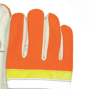 Guantes de Trabajo Reforzados de Alta Visibilidad, Cómodos, Reflectantes, de Seguridad Industrial, Protección para Manos para Conductores y Jardineros - Product Image 2