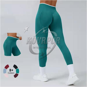 Leggings Slim Fit de haute qualité pour femmes pantalons de yoga respirants à séchage rapide pour femmes - Product Image 5