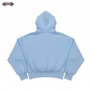 Sudaderas con capucha en blanco Fabricante Lujo 300gsm Invierno Liso Teñido Gota Hombro French Terry 100% Algodón Sudadera con capucha de alta calidad de gran tamaño - Product Image 2