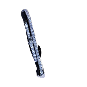 3MM chapado en oro blanco corte redondo VVS Moissanite diamante plata esterlina Iced Out Hip Hop tenis pulsera fábrica precio al por mayor - Product Image 1