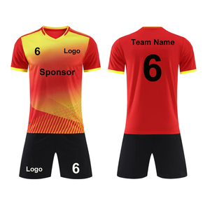 2026 uniformes de fútbol de club de alta calidad personalizados conjunto de camisetas de manga corta de secado rápido servicio OEM disponible - Product Image 6