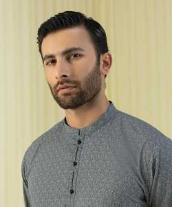 Mode avant hommes 100% coton uni Simple Shalwar Kameez Premium Grade tendance tenue kurta pyjama hommes pyjama kurta - Product Image 2