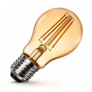 Bombilla LED de Filamento Estándar E27 de 8W, Color Ámbar - Product Image 1