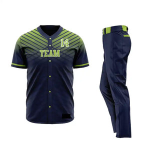 Uniforme de baseball de style moderne, matière confortable à séchage rapide, parfait pour les séances d'entraînement et les matchs compétitifs - Product Image 3
