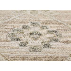 Viscaya Beige <b>Brown</b> <b>Wool</b> Hand Knotted Rugs Medallion Rectangle Puzzle for Home Car for Living Hallway Entryway-PKWL-1117 - Product Image 3