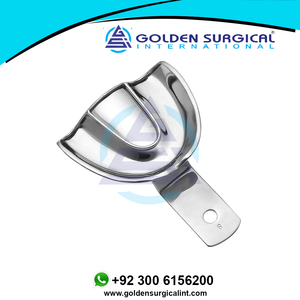 Bandeja de Impresión Pequeña, para Prótesis Total, Superior, Odontología Sólida, Ortodoncia Dental, Registro de Mordida, Proveedor de Bandejas de Impresión Metálicas - Product Image 2