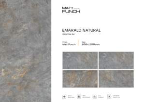 Carreaux de sol en porcelaine sculptés élégants 600x1200mm, aspect marbre de qualité supérieure, finition mate, durables, antidérapants, en brique réfractaire pour l'intérieur - Product Image 4