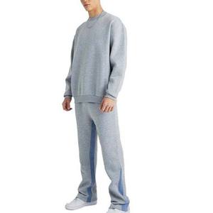 Vêtements de sport d'hiver décontractés pour hommes personnalisés vêtements de sport survêtements respirant séchage rapide 100% coton fermeture éclair jusqu'à 2025 ensembles sweats à capuche joggers - Product Image 4