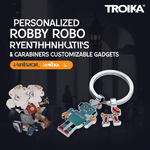 Portachiavi e Moschettoni Promozionali Personalizzabili Robby Robot - Gadget Personalizzabili - Product Image 3