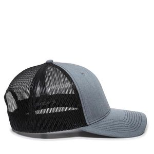Gorra de camionero con bordado personalizado de alta calidad, Snapback Cierre trasero de algodón con gorra de béisbol, gorra de camionero de espuma impresa - Product Image 2