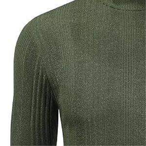 Vente en gros de chandails pour hommes anti-rides et anti-rétrécissement en polyester respirant avec logo personnalisé de couleur unie et de haute qualité - Product Image 3