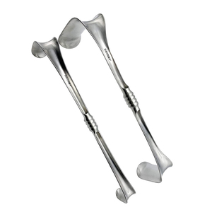 Retractores Dentales Veterinarios Farabeuf para Mejillas y Lengua, 12 cm, Juego de 2 Piezas, Instrumentos Quirúrgicos Manuales de Acero Inoxidable de Grado Médico con Certificación CE - Product Image 2