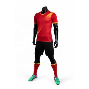 Maillot de football à manches courtes respirant et à séchage rapide imprimé par sublimation 2025 – Confortable, unisexe, vente en gros - Product Image 2