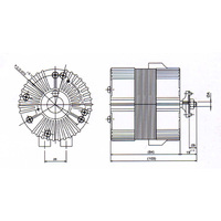 [ROBOTECH] Motor de Bomba Trifásico de 50Hz 220/240V de la Más Alta Calidad, Excelente Rendimiento General, 1500 RPM, 1 Año de Garantía