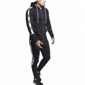 Ropa de hombre de la mejor calidad, conjunto de sudaderas con capucha y pantalones de chándal de algodón 100% de alta calidad, ropa de calle, chándales, Sudadera con capucha para hombre - Product Image 4