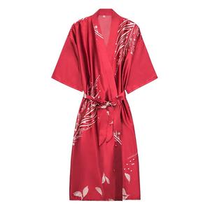 Vietnam Casual Knee Length Sleepwear Dobby Embroidered Quick Dry Women Solid V-neck Sleeping Pyjamas Woven Reliable Summer <b>Skirt</b> - Product Image 1