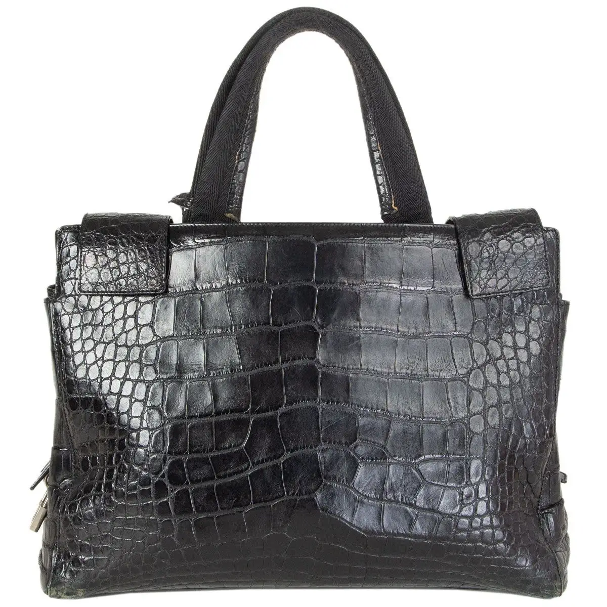 Highest Quality Capacity Laptop Bags Crocodile Leather Hand Bag For Men Women Designer Brand Hand Bag Black 2022