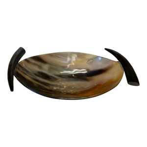 Bol rond en corne écologique de haute qualité pour servir des nouilles à soupe Prix des ustensiles de cuisine - Product Image 4