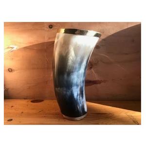 Taza de cuerno de búfalo natural, whisky y cerveza, taza para beber café Vintage, diseño creativo, artesanía Natural hecha a mano - Product Image 1