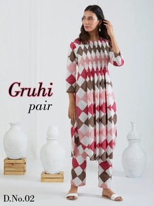 Classique décontracté étage-longueur crêpe coton robes courtes femmes élégant col rond lavable avec poches - Product Image 3