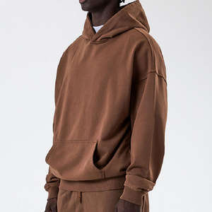 เสื้อสวมหัวผ้าฝ้ายโอเวอร์ไซส์ไม่มีสายกำหนดเองไม่มีสาย - Product Image 1