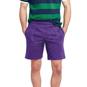 Pantalones cortos de lana de diseño personalizado para hombre, pantalones cortos de lana de color sólido para hombre, pantalones cortos de lana para hombre con tinte de corbata a la venta - Product Image 1