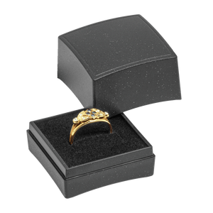 Serie 1750 FUTURA S – Anello in look glitter e traslucido | Scatola per anello 42×42×33 mm - Product Image 1