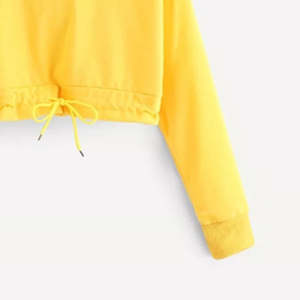 Sudadera Corta con Capucha para Mujer, Color Personalizado, Transpirable, de Algodón para Invierno, Diseño Nuevo y Popular - Product Image 4