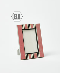 Marcos de resina ecológicos hechos a mano de calidad superior de EXOTIC INDIAN ART-Diseño moderno 4x6/7x5/8x10 pulgadas Espejos de pared coloridos - Product Image 5