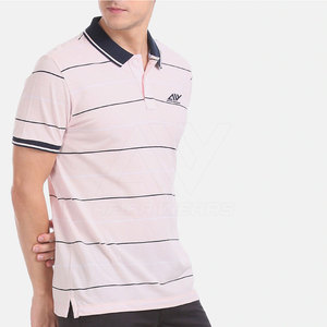 Camiseta Polo de algodón 100% de alta calidad para hombre con impresión personalizada del logotipo de su marca Camiseta Polo OEM - Product Image 1