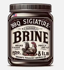 Marque privée 7lb Signature Saumure pour griller et fumer 100% USA Made BBQ Accessoires Custom Label Design Services - Product Image 1