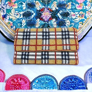 2025โบฮีเมียนหรูหราทำด้วยมือลูกปัดกระเป๋าขนาดใหญ่มีซิปแบบพกพาสายโซ่ปักเป็นมิตรกับสิ่งแวดล้อมสำหรับวัยรุ่นฤดูใบไม้ร่วง - Product Image 1