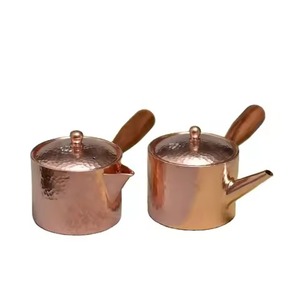 Traditional Copper <b>Tea</b> Kettle Coffee Water Pot for Kitchen Use Elegant <b>Vintage</b> Style Teapot for Restaurant and Gifting - Product Image 6