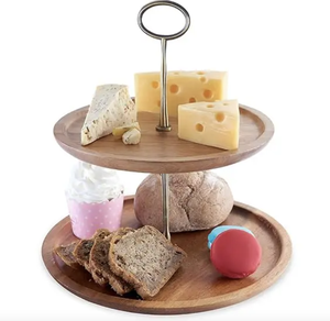 Soporte de pastel de madera personalizado Decoraciones DE BODA Herramientas de pastel hechas por Tayyab Handicraft - Product Image 5