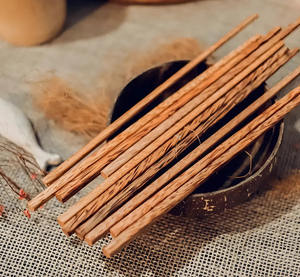 Palillos de coco hechos a mano: grano único, comedor elegante, VIET FARGIMEX ecológico - Product Image 5