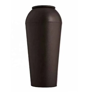 Hot Seeling Matte Black Vase with Handle Modern Decorative <b>Tabletop</b> Flower Vase Perfect for Home or Office at Wholesale Price - Product Image 5